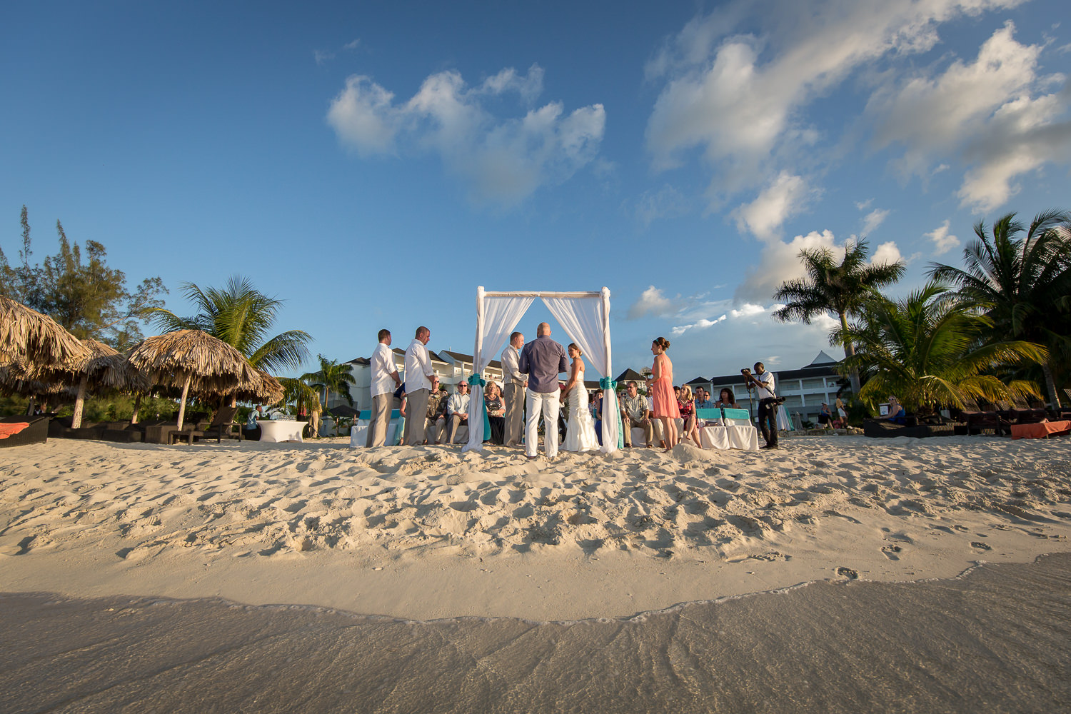 beach wedding, jamaica, destination wedding photography